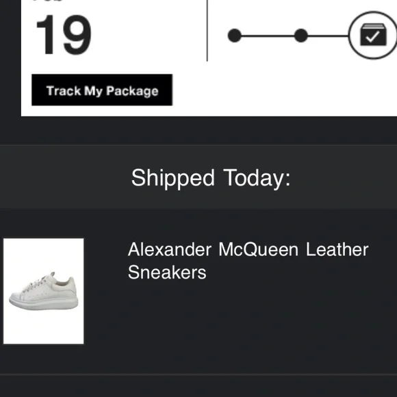 Alexander McQueen white platform sneakers - Picture 8 of 8